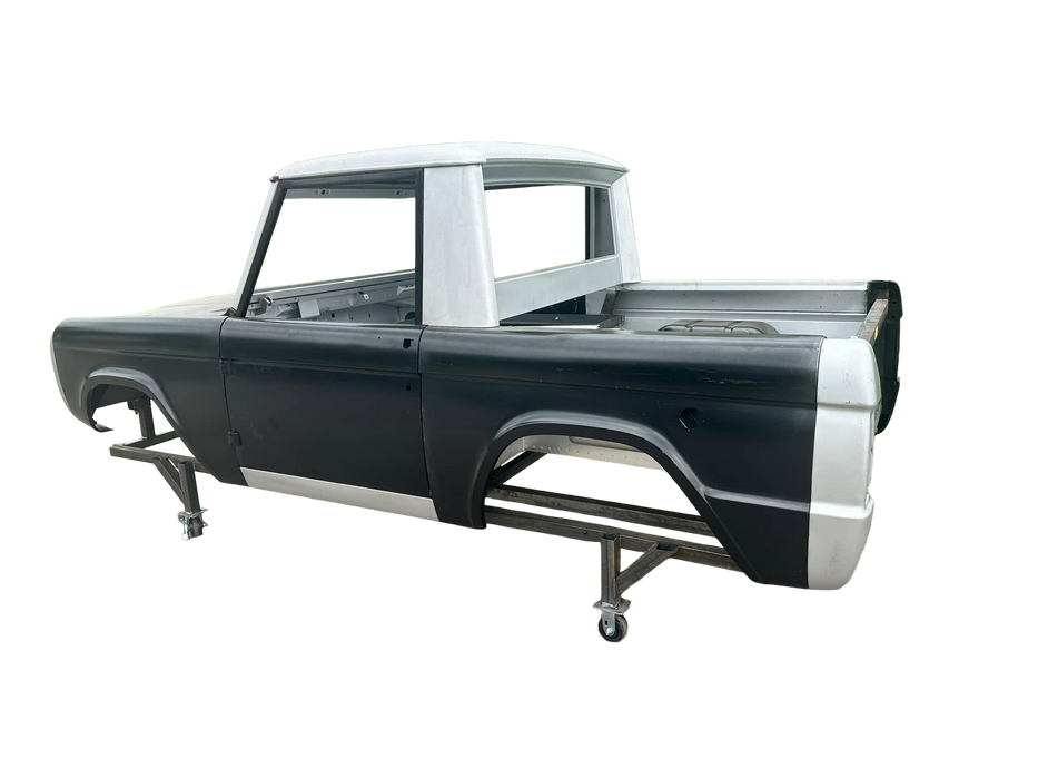 1966–1977 Ford Bronco Half Cab Top – Fully Assembled with Gaskets & Bulkhead
